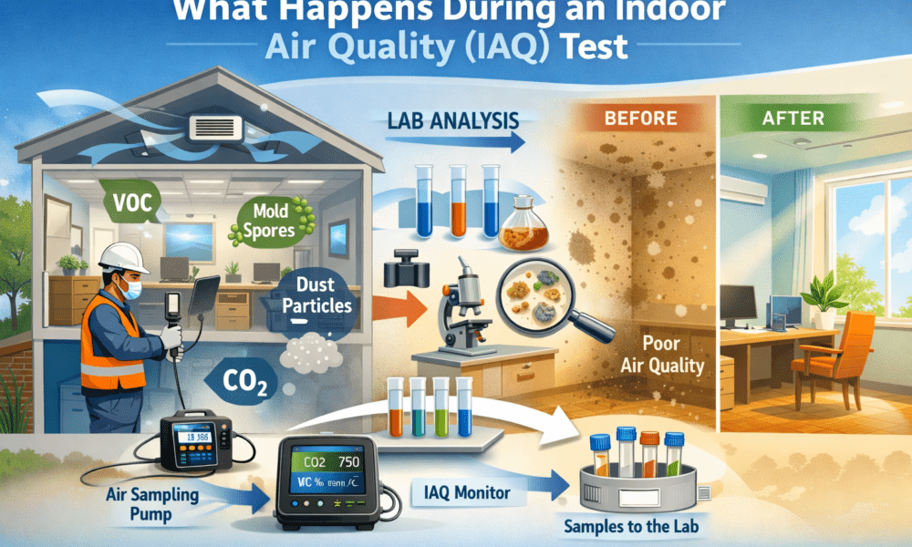 What Happens During an Indoor Air Quality (IAQ) Test