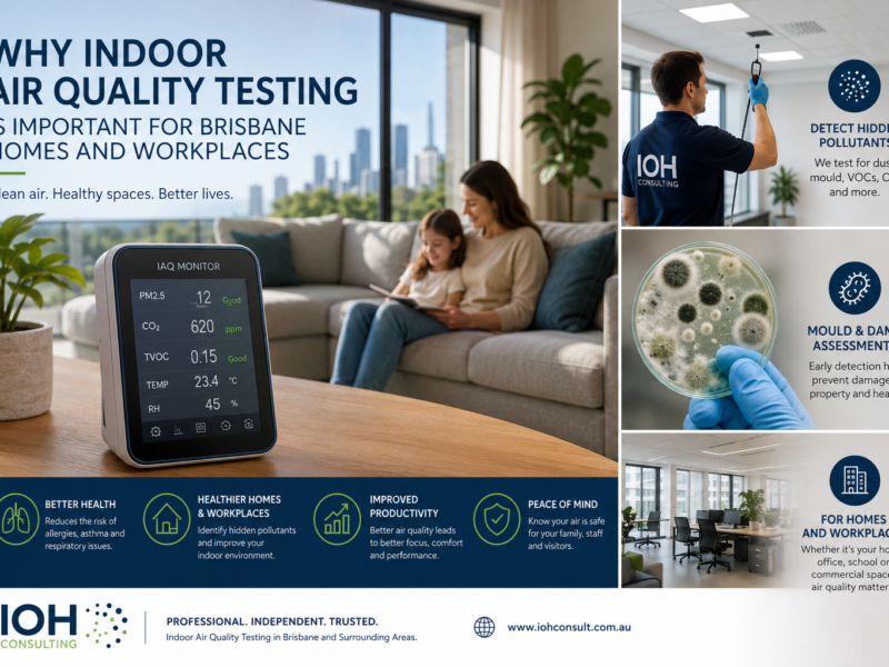 Why Indoor Air Quality Testing is Important for Brisbane Homes and Workplaces