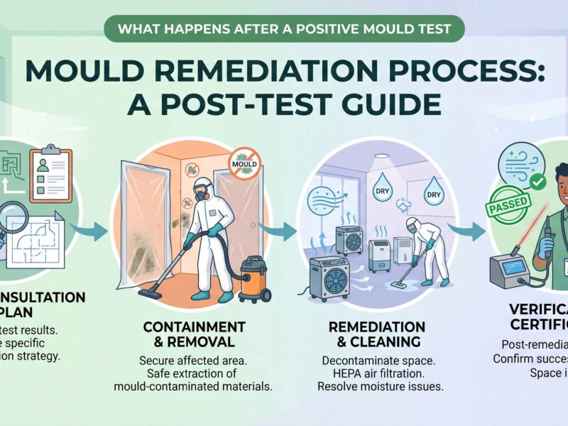 What Happens After a Positive Mould Test: Removal, Remediation & Verification